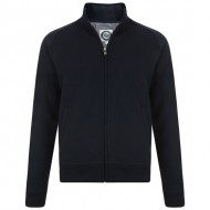 Kam Full Zip Fleece Top - Navy