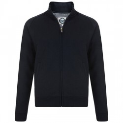 Kam Full Zip Fleece Top - Navy