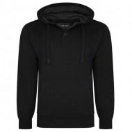 Kam Over The Head Hoodie - Black