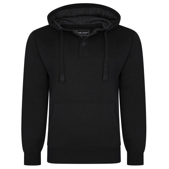 Kam Over The Head Hoodie - Black