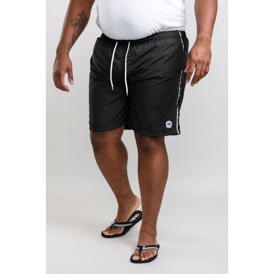 D555 Full Length Swim Shorts - Black