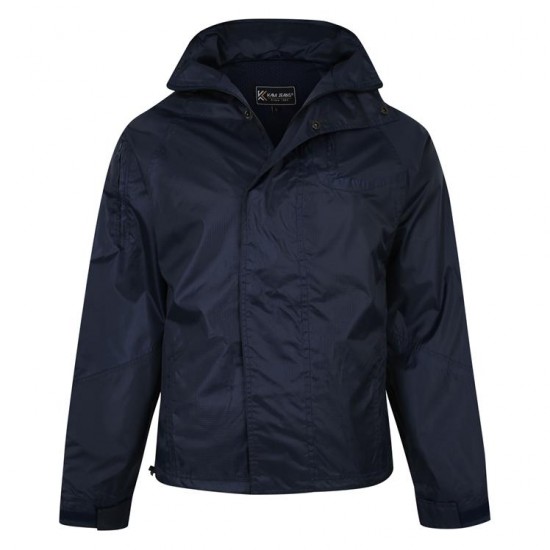 Kam Tall Fit Waterproof Rain Coat - Navy