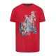 Kam Santa Biker Xmas T-Shirt - Red