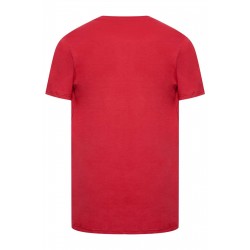Kam Santa Biker Christmas T-Shirt - Red