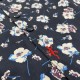 Lizard King Floral Print Shirt - Navy