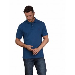 Raging Bull Big & Tall Signature Organic Polo Shirt - Denim