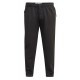 Duke Rockford Albert Jogging Bottoms with Open Hem - Black