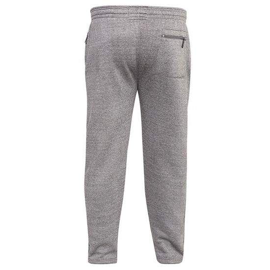 Duke Rockford Albert Jogging Bottoms with Open Hem - Grey