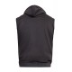 D555 Blake Sleeveless Hoodie - Black