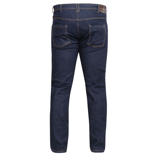 D555 Cedric Tapered Fit Stretch Jeans - Indigo