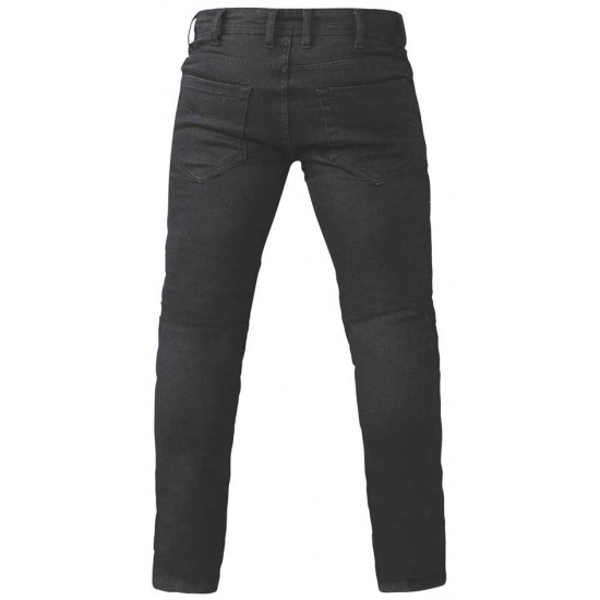 D555 Claude Extra Tall Tapered Fit Stretch Jeans - Black