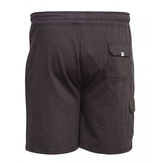 D555 John Lightweight Cotton Cargo Shorts - Black