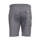 D555 John Lightweight Cotton Cargo Shorts - Grey