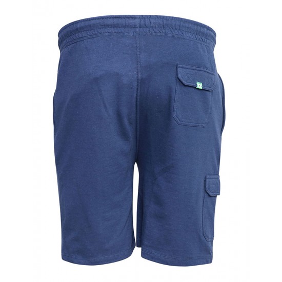 D555 John Lightweight Cotton Cargo Shorts - Navy