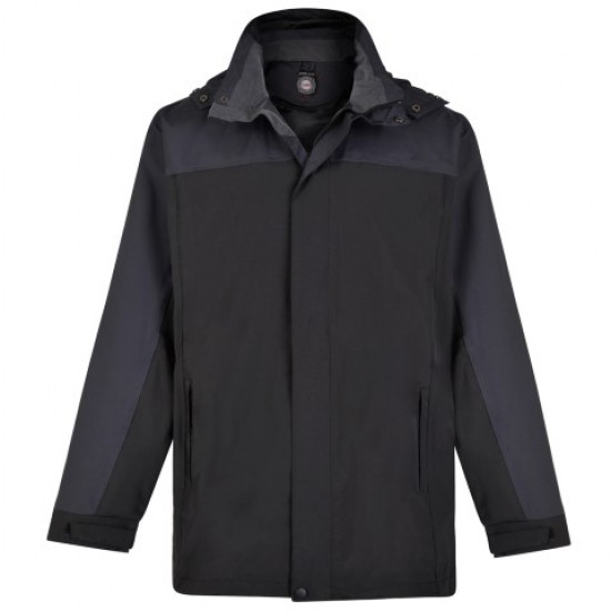 Kam Contrast Waterproof Jacket - Black