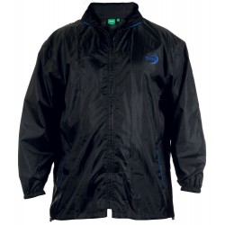 D555 Zac Packaway Waterproof Rain Jacket - Black