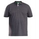 D555 GRANT FULLY COMBINED PIQUE POLO SHIRT CHARCOAL D555 GRANT FULLY COMBINED PIQUE POLO SHIRT CHARCOAL