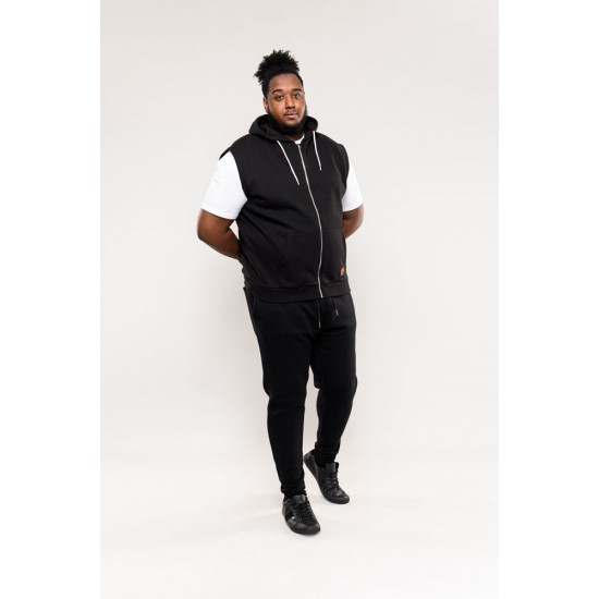 D555 BLAKE SLEEVELESS HOODIE NAVY D555 BLAKE SLEEVELESS HOODIE NAVY